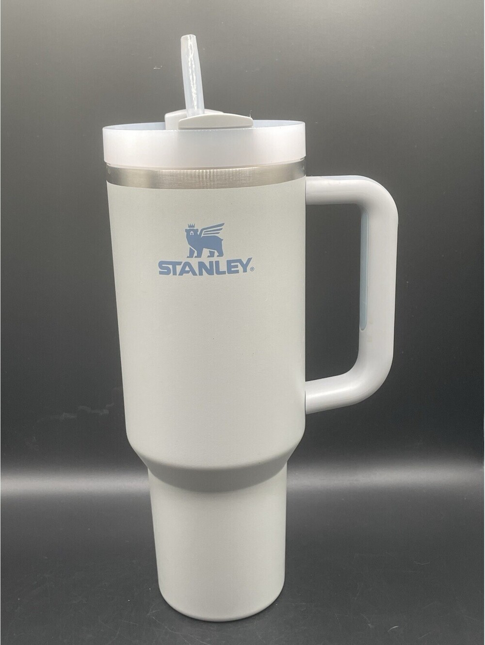 Stanley Adventure Quencher 40oz Tumbler Fog Silver Trim